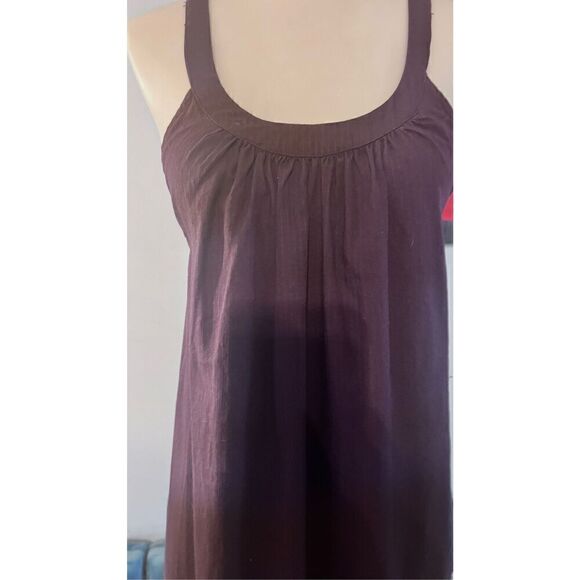 FREE PEOPLE BURGUNDY TANK DRESS WOMENS SZ XS - Picture 4 of 11